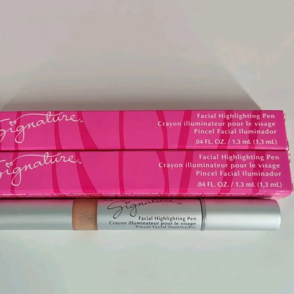 2X Shade 1 New Mary Kay Facial Highlighting Pen 002399 Full Size NIB